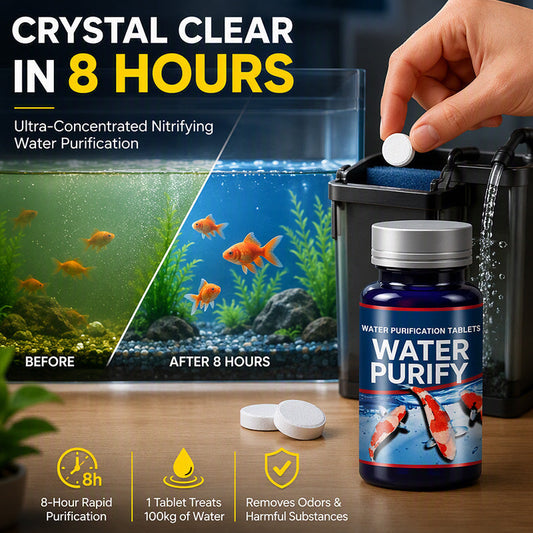 🐠 Gyors víztisztító tabletta akváriumhoz