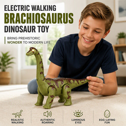 🦕 Elektromos járó brachiosaurus dinoszaurusz játék – Mozgó test és látványos megjelenés a gyermekek nagy örömére ✨