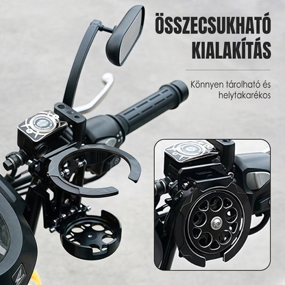 🚴🥤 Összecsukható kerékpáros palacktartó – kompakt, lecsúszásgátló, egyszerűen felszerelhető kerékpárra