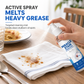 🧺✨Erős folttisztító spray – Gyorsan eltávolítja a makacs foltokat ruhákról és textíliákról