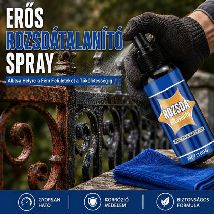 🔧 100 g-os rozsdaeltávolító spray és fém rozsdaátalakító – Rozsda eltávolítása és tartós felületvédelem egyben✨