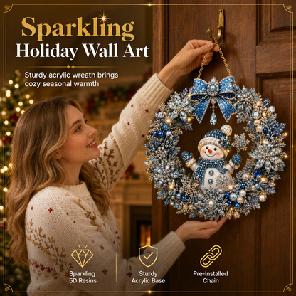 🎄 Karácsonyi Diamond Art készlet – Kézzel készíthető csodás karácsonyi dísz🎁