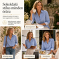 ✨👔 Női elegáns hétköznapi hosszú ujjú gombolós blúz – Stílus és kényelem egyben mindennapra✨