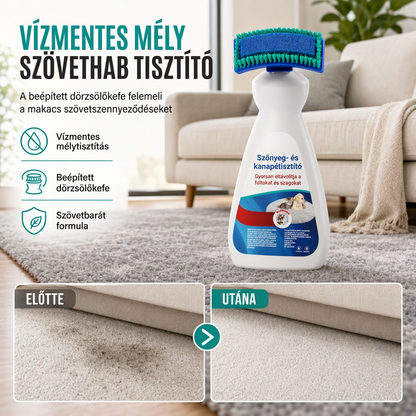 🛋️ Rendkívül hatékony szőnyegtisztító szer – Eltünteti a foltokat és a kellemetlen szagokat a szőnyegből✨