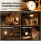 🧲 Mágneses vezeték nélküli mozgásérzékelős LED éjjeli fény – Könnyen felszerelhető, energiatakarékos otthonra✨