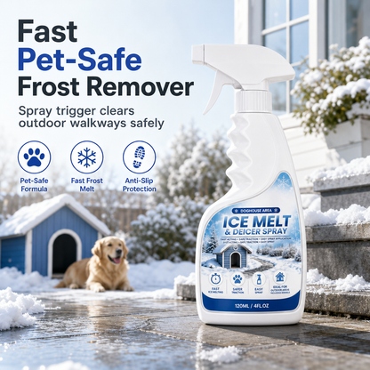 ❄️🔥 Kültéri jég- és hóolvasztó spray – Gyorsan feloldja a jeget és havat, nem károsítja a felületeket✨