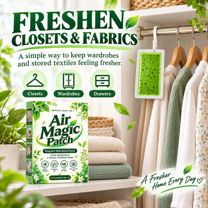 🌿 Fekete üröm alapú atkaellenes tapasz – Hosszú hatástartamú, természetes védelem az atkák ellen ágyban, kanapén✨